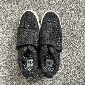 DV by Dolce Vita Black Tweed Sequin slip on